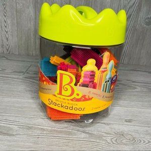 B. Stackadoos building blocks with bristles bristle blocks toy learning toy